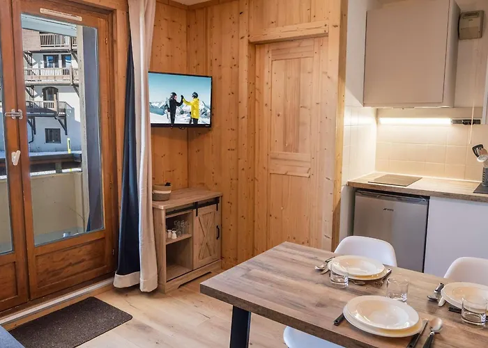 Moderne A - 4 Pers, 1 + Cabine, Balcon Sud, Aux Pieds - Fr-1-637-74 Lägenhet Val Thorens